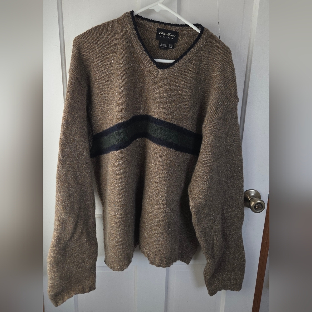 Eddie Bauer Men's Wool Blend Sweater